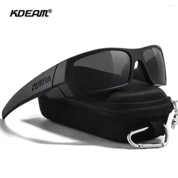 Sunglasses KDEAM Brand Design Men's Polarized Outdoor Sports Pochromic Sun Glasses For Fishing Women Shades Eyewear UV400