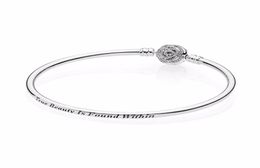 New 100 925 Sterling Silver Bracelet Silver Diseny BeautyThe Beast Bangle Bracelet Fit European Charms Diy Jewelry 2012118988373