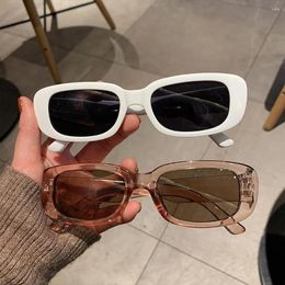 Outdoor Eyewear Sunglasses Classic Retro Square Glasses Women Brand Vintage Travel Small Rectangle Sun Female Anti-Glare