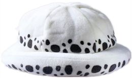 Japanese Anime One Piece Cosplay Costume Hat Trafalgar Law 2 Years Later White Hats Warm and Cute cap Cosplay Doctor law Hat5496468