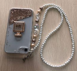 Fashion Perfume Bottle Case With Chain Lanyard Phone Case For Iphone 6 7 8plus X XR Xsmax 11 Pro Samsung S101366561