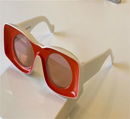 New fashion sunglasses 400331 special color square frame round lens Avantgarde style crazy interesting design4233857