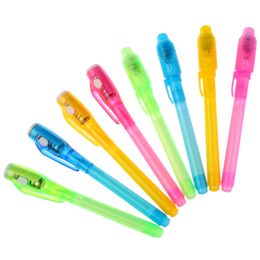 500pcs 2 In 1 UV Light Combo Creative Stationery Invisible Ink Pen