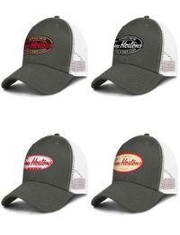 Tim Hortons Logo mens and womens adjustable trucker meshcap designer fitted cute classic baseballhats Field Restaurant logo3319442