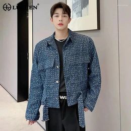 Men's Jackets LUZHEN Original Design 2024 Jacket Luxury Fashion Elegant Casual High Street Burr Handsome Male Trendy Coat Spring LZ3063