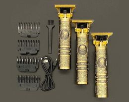 Water Bottles Barber Clipper Cordless Cutting Machine Beard Shaving Wireless Electric Razor Men Shaver7668536