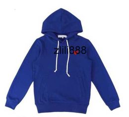 Mens Hoodies Sweatshirts love cdgs 2023 Mens Zipper Hooded Play Sweatshirt Commes Cardigan Des Small Red Heart Hoodie Garcons Standard and Fleece Casual 5 OEUG