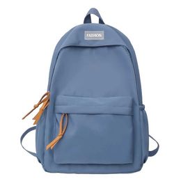 Mochilas Bolsa de Nylon Soft Bolsa de Grande Capacidade de Candy School Backpack Backpack Moda Moda de Escola de Viagem Compras Bagl2405