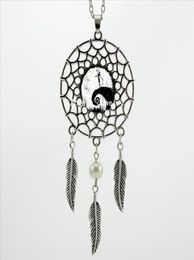 Trendy Style Nightmare Before Christmas Necklace Nightmare Before Christmas Pendant Dream Catcher Necklace7432501