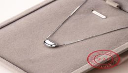 Chains Korea Vintage Gold Silver Color Steel Titanium Acacia Beans Pendant Choker Necklace Jewelry For Women Girls3907643