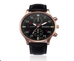 2022 quartz watches men business mens watch luxury simple waterproof Sport popular wrist Leather strap CLOCKS BRW Wristwatches mon8404123