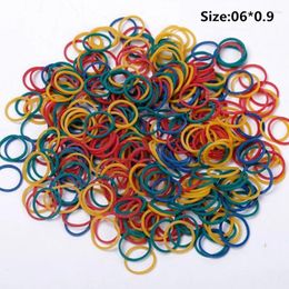 Dog Apparel 500Pcs Elastic Band Pet Hair Rubber Bands Cat Hairpin Grooming Accessories DIY Ties Rope Stationery Holder 06 0.9