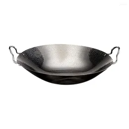 Pans Non Stick Griddle Pan Stainless Steel Seafood Pot Cookware Double Handle Cooking