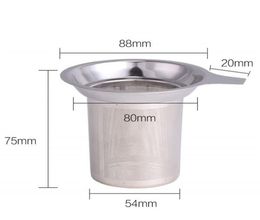 Stainless Steel Mesh Tea Infuser Good Grade Reusable Tea Strainer Loose Tea Leaf Philtre Metal Teas Strainers Herbal Spice Philtre 63226781