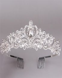 Princess Crystal Tiaras and Crowns Headband Kid Girls Bridal Prom Crown Wedding Party Accessiories Hair Jewelry3965305