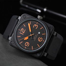 Watch watches AAA Mens High Quality Fully Automatic Mechanical BR 3-Pin Calendar Mens Watch