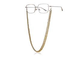 2020 New Thick Basic Design Gilding Chain Punk Style Women Sunglasses Chains Beautiful Metal Eyewear Chain Fix By Rubber Ring Whol8159678