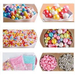 Party Supplies 300g/bag Colourfully Ball Cake Decoration Sweet Beads Pearl Sugar Topper Sprinkles Candy Dessert Baking