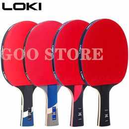 LOKI 9-star 8/7/6-star table tennis racket carbon blade high viscosity original LOKI table tennis bat competition paddle blade 240425