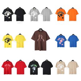 24ss Designer t Shirt Men Shirt 555 Angel Tshirt Women Spider Hoodies Tshirts Hip Pop Short Sleeves Loose Tees Cotton High Street Eur Size 6QSQ