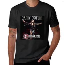Men's Tank Tops Janis Joplin T-Shirt Vintage Animal Prinfor Boys Kawaii Clothes For A Boy Mens Funny T Shirts
