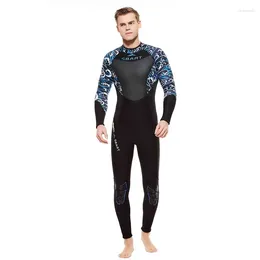 Women's Swimwear Men's And 3MM One Piece Swimsuit Long Sleeved Warm Surfing Jellyfish Suit Sun Proof Couple Diving