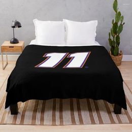 Blankets The 11 Denny Hamlin Throw Blanket Christmas Decoration Comforter Stuffeds Flannel