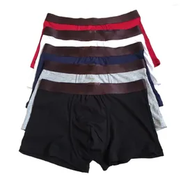 Underpants 3Pcs/Men's Underwear Fashion Cotton High Stretch Boxer Shorts Breathable Soft Men's Comfortable Plus Size M-2XL