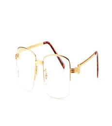 Whole Women Round Full gold metal Sunglasses Frames legs Men Fashion Cat Eye sun glasses eyeglasses5273655