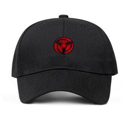 Uchiha Obito Kakashi Sharingan Dad Hat 100% Cotton Baseball Caps Embroidery Snapback Hats Anime lovers dropship9527140