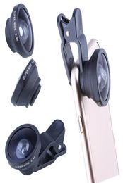 Super Wide Angle Mobile Phone Lens Smartphone Camera lenses Upgrade Version Of Fish Eye For iPhone 4 5S 6s pLUS Samsung CL45S len6178646
