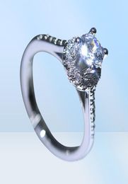 Wedding Rings 2021 Luxury 925 Sterling Silver Engagement Ring For Women Lady Anniversary Gift Jewellery Whole Moonso R54693331385