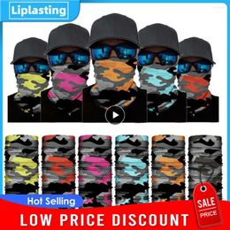 Bandanas Outdoor Men Cycling Bandana Cool Seamless Scarf Summer Neck Gaiter Headband Fishing Hiking Balaclava Face Mask