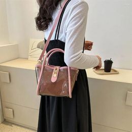 Totes Transparent Tote Bag Casual PVC Versatile Purse Korean Crossbody Women