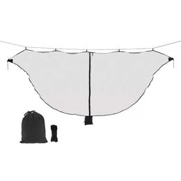 Outdoor Lightweight Travel Portable Separating Hanging Mosquito Net Bugs Net for Camping Hammock 240417