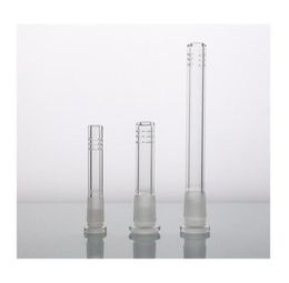 Hookah glass downstem 14mm 18mm male female joint Lo Pro Diffused Down stem with 6 cuts8886095