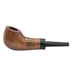 Wooden Smoking Pipes Handmade Wooden Durable Tobacco Smoking Pipe With Smoking Accessories Colour Random Gift Bag Packaging9525318