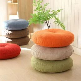 Pillow Yoga Seat Solid Colour Suitable For Meditation Mat Pouffe Sofa Chair Bed Car Pillows S Cojines 40/50CM