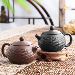 Teaware Sets Creative Tea set Tea Pot filter TeaPot Beauties Handmade Purple Clay Teaware customized Gifts Drinkware Set Drink Puer cup