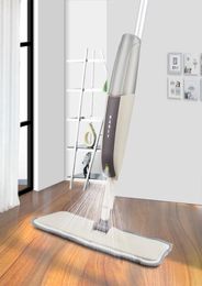 Professional Spray Mop 360 Degree Rotation WetDry Mop With Replaceable Microfiber Mop Pads For Cleaning Hardwood Floor And Tile T2315587