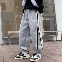 Trousers Spring Boy Sweatpants Casual Pants Korean High Street Hip-hop Children Sports Autumn Quality Children's Clothing