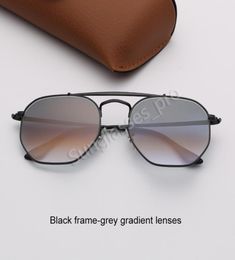 Brand Fashion Sunglasses Women Luxury Designer Sun Glasses Double Bridge Woman Sunglasses With Leather Case for Mens1410801