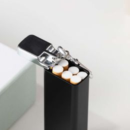Wholesale Aluminum Alloy Outdoor Portable Waterproof And Pressure Resistant Cigarette Case Ashtray For Smoking