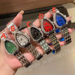 New womenwatch Luxury Brand Watch reloj Snake Quartz Ladies Gold Watch Diamond Wristwatch Female Fashion Bracelet Watches Clock Serpentine bracelet Montre de luxe