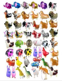 Pet Aluminium Foil Balloon Walking Aluminium Film Balloon Birthday Party Decoration Walking Pet Animal Balloon Christmas Gift Childr1189362