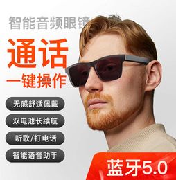 New intelligent E10 Sunglasses Black technology Bluetooth o glasses9195170