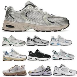 530s Man Woman Athletic Running Shoes Sneaker News 530 Trainer Run White Silver Navy Steel Grey Blue Oasis 2024 Men Women Zapatillas Tennis Size 5.5 - 12