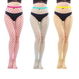 Women Socks SEXY High Waist Stocking Fishnet Club Tights Panty Knitting Net Pantyhose Trouser Mesh Lingerie016 3pcs
