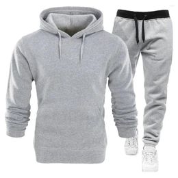 Men's Tracksuits Fashion Sportswear Jogging Suit Hooded Sweatpants