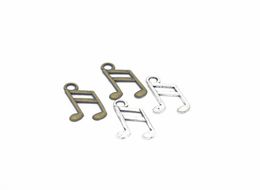 300pcspack Music Note Charms DIY Jewellery Making Pendant Fit Bracelets Necklaces Earrings Handmade Crafts Silver Bronze Charm6753301